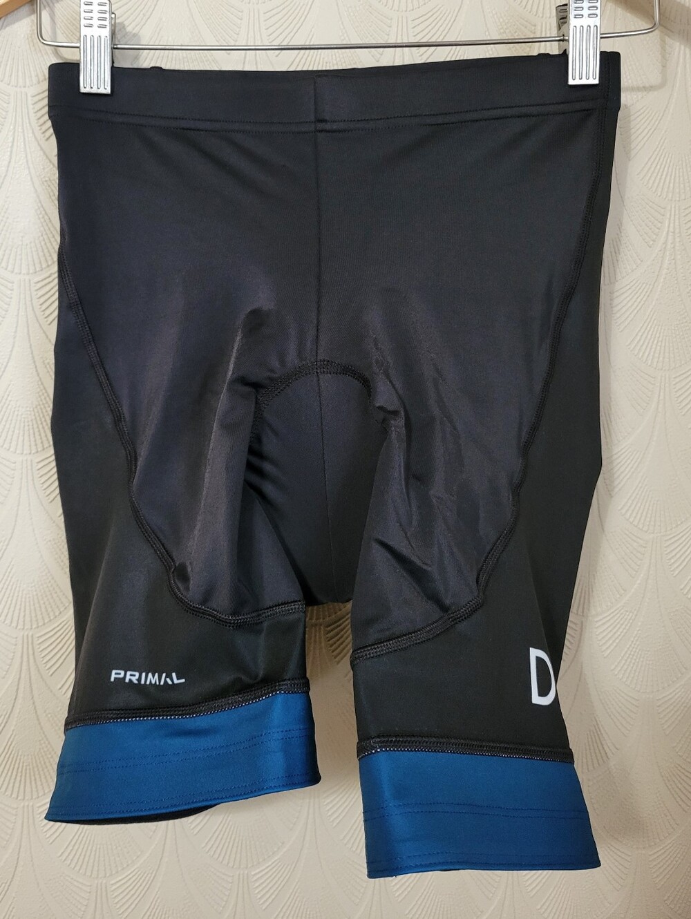 Primal Wear x DuVine Cycling Women's Evo Shorts Padded Black Blue sz Medium NEW